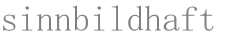 sinnbildhaft